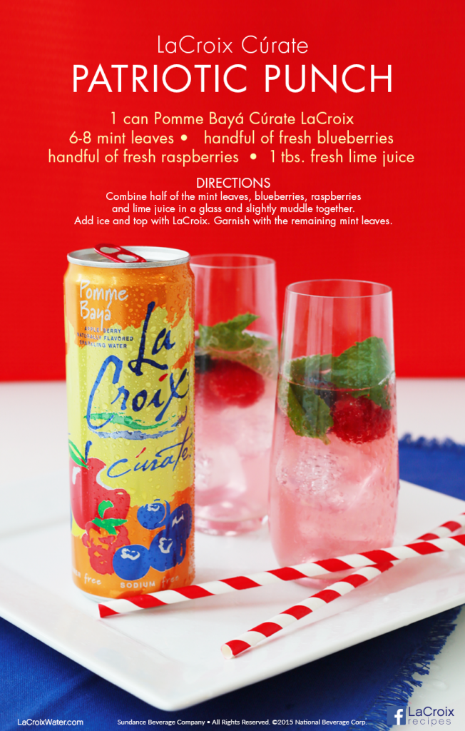 LaCroix Curate July 4 Patriotic Punch